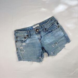 free people | size 26 | light wash distressed shorts
